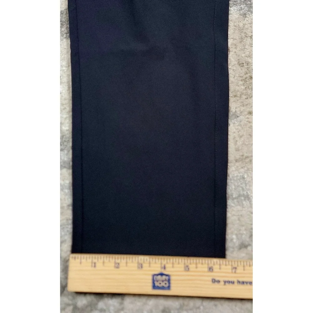 NWT Fabletics Men's Black‎ Modern Fit Stretch Performance Golf Chino Pants 36x34